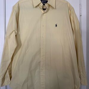 Ralph Lauren Men's Yellow Shirt